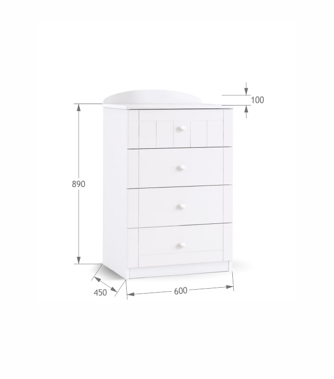 Dresser White