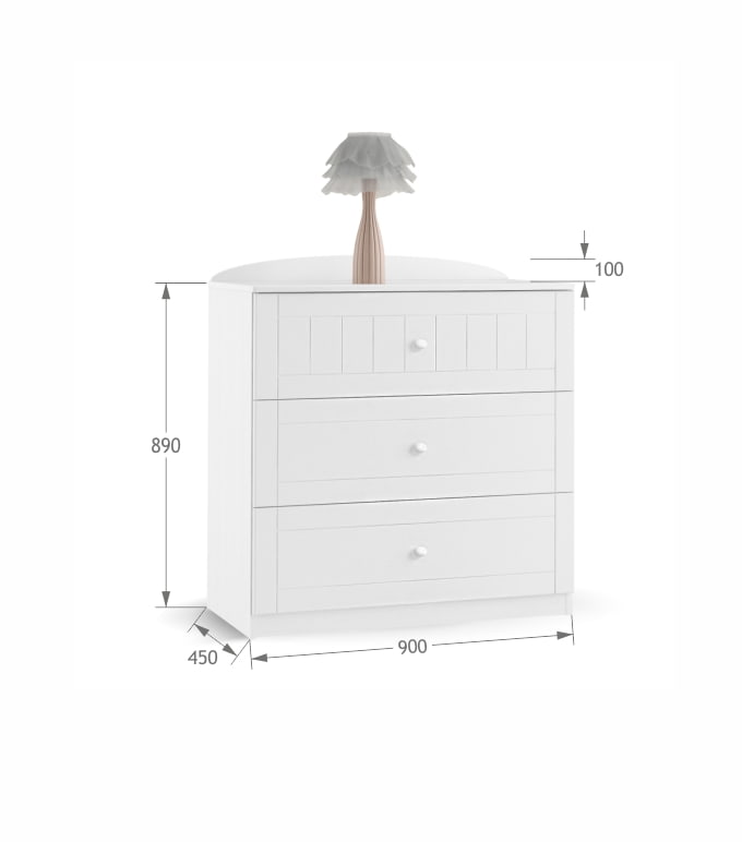 Dresser White