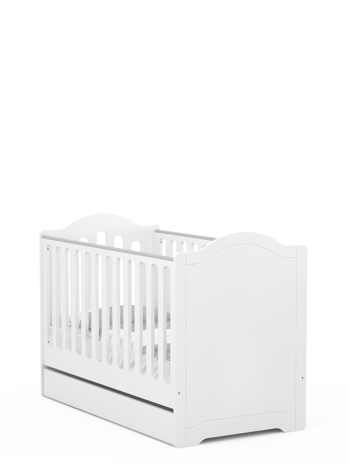 Crib Simple White