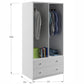 Children's Double Wardrobe